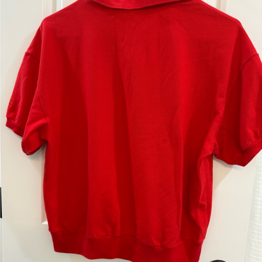 New Everlane Red Polo Women’s shirt - Picture 9 of 9
